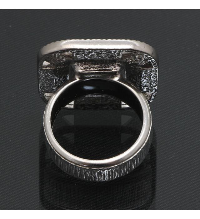シャネル CHANEL ココマーク スクエアリング 02P size13 60960-