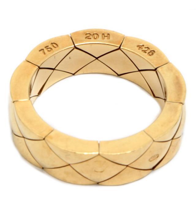 極美品 CHANEL マトラッセ リング K18 YG size14 | normanhubbard.com