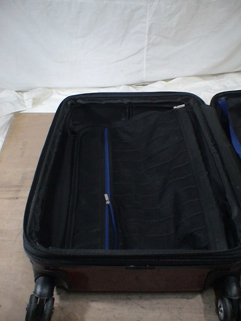 3309　ワインレッド TSAロック付　鍵付　スーツケース　キャリケース　旅行用　ビジネストラベルバック_画像5