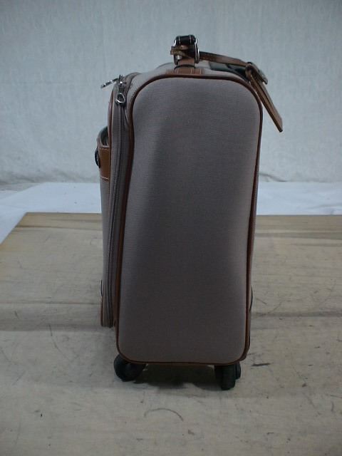 3195 ベージュ TSAロック付 鍵付 スーツケース キャリケース 旅行用 ビジネストラベルバックの画像3
