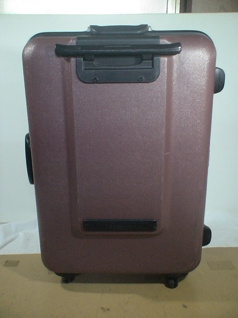 2908 ECHOLAC 紫 ダイヤル スーツケース キャリケース 旅行用 ビジネストラベルバックの画像2