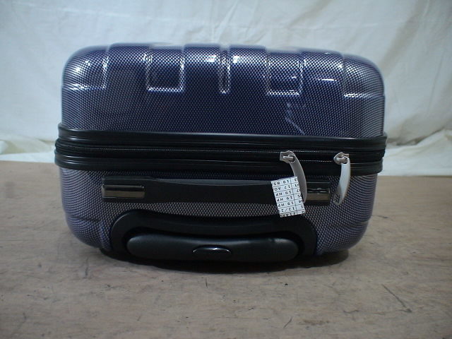 3028 青 TSAロック付 鍵付 スーツケース キャリケース 旅行用 ビジネストラベルバックの画像5