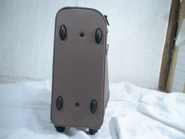 2508　AB LONDON　ベージュ スーツケース　キャリケース　旅行用　ビジネストラベルバック_画像4
