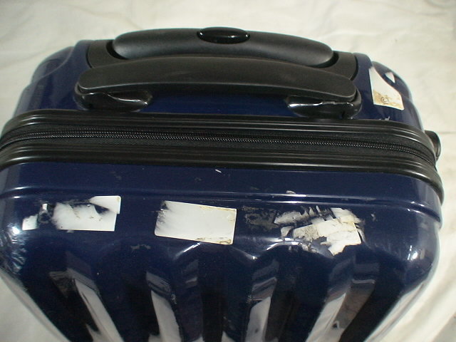 2540　青 ダイヤル　スーツケース　キャリケース　旅行用　ビジネストラベルバック_画像7