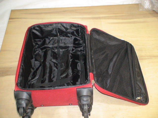 2579　FLEXEED　赤 スーツケース　キャリケース　旅行用　ビジネストラベルバック_画像7