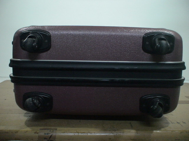 2908 ECHOLAC 紫 ダイヤル スーツケース キャリケース 旅行用 ビジネストラベルバックの画像6
