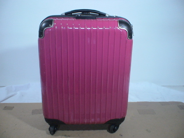 2935　ピンク TSAロック付　スーツケース　キャリケース　旅行用　ビジネストラベルバック_画像1