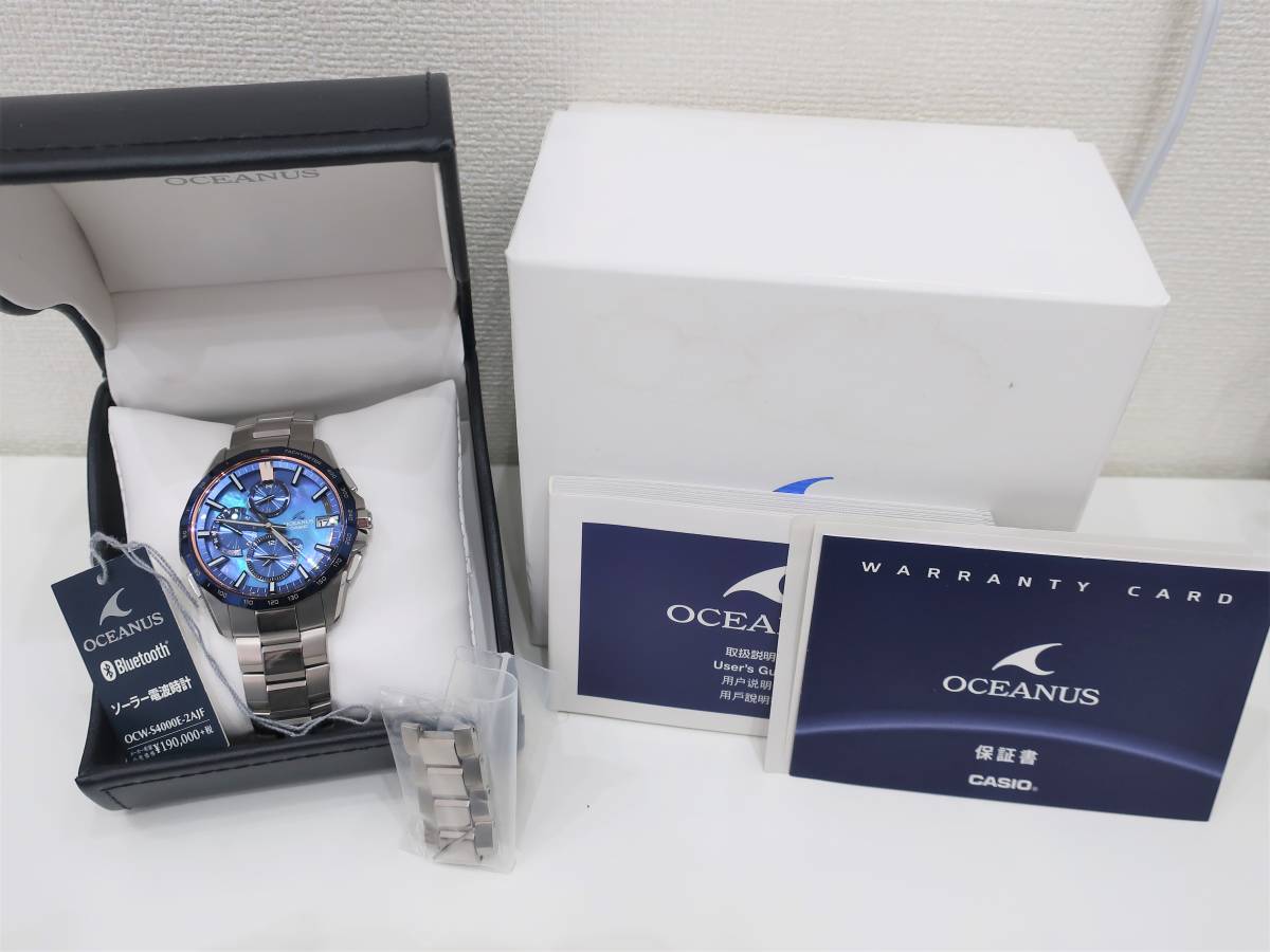 ◇Manta S4000 Series OCW-S4000E-2AJF CASIO OCEANUS カシオ