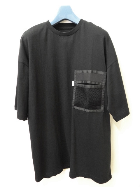 SUPERTHANKS スーパーサンクス　新品未使用　メッシュポケットTEE Msize　BLACK/BLACK_画像1