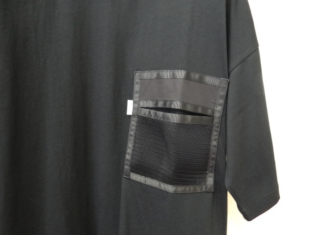 SUPERTHANKS スーパーサンクス　新品未使用　メッシュポケットTEE Msize　BLACK/BLACK_画像2