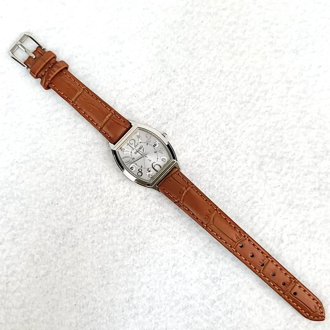 ☆【美品稼働品】セイコー SEIKO ルキア 1B22-0BC0 電波ソーラー