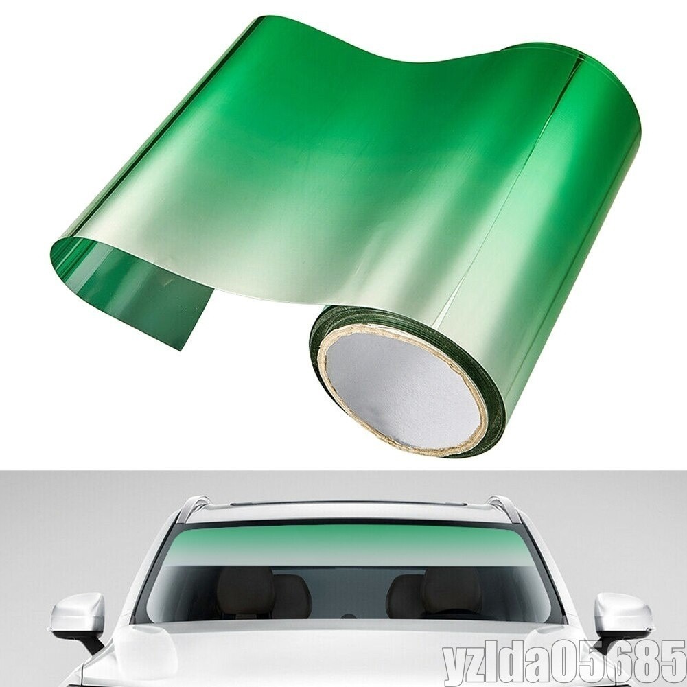 車 汎用 フロント ガラス ステッカー ウィンドウ フィルム UV 保護 防水 シェード サンバイザー カスタム アクセサリー_画像8