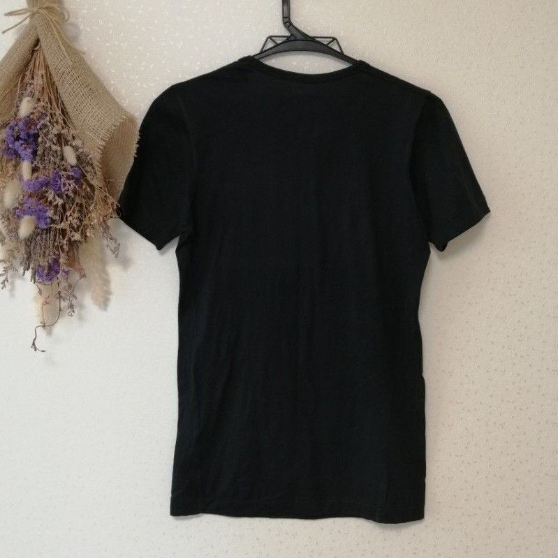 フクスケ　メンズTシャツ　黒Tシャツ　Mariner  アンダーシャツ 半袖Tシャツ　インナーTシャツ