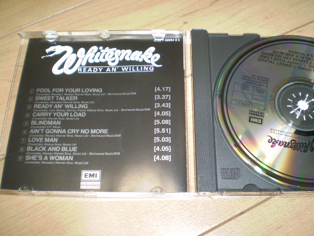 0 white Sune ikWHITESNAKE / Ready & Willing* hard rock AORmero is -GLAM/SLEAZY/HAIR hair metal LA metal SLEAZE