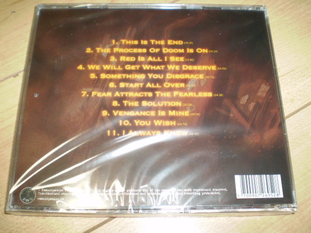 ○新品！Detest / We Will Get What We Deserve*オールドスクールデスメタルdeath metalブラックメタルスラッシュthrash_画像2