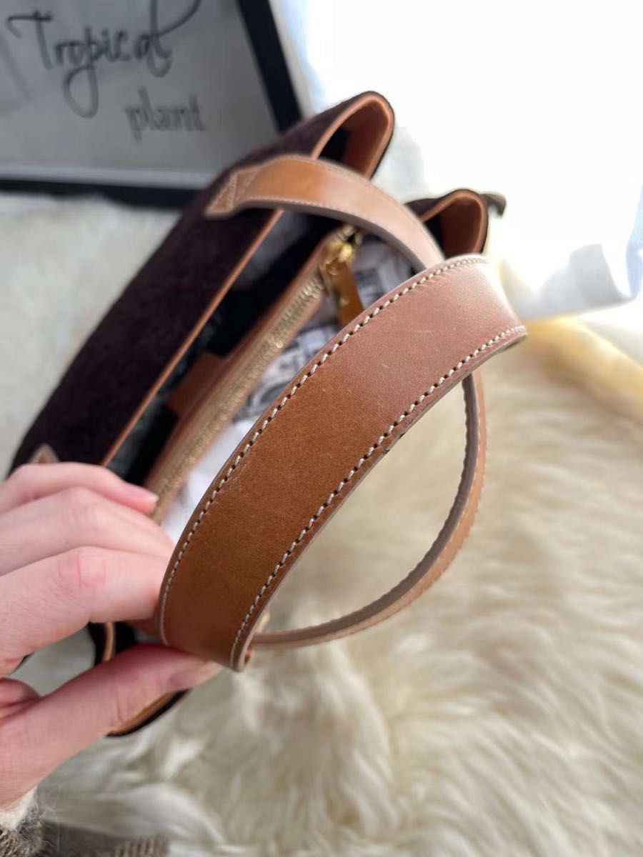CELINE セリーヌ ハンドバッグ ヴィンテージ レザー/スエード|Yahoo