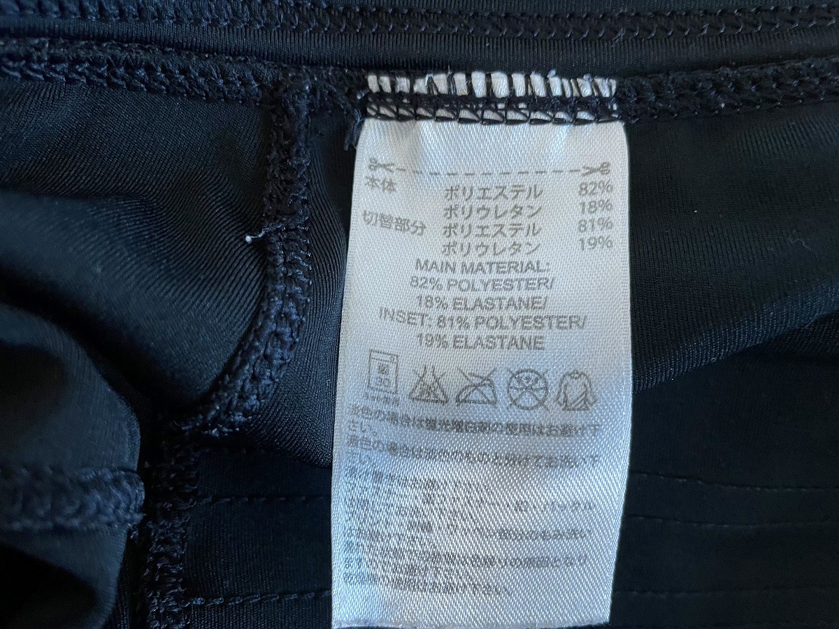 【激安1点のみ 国内正規品】adidas アディダス Clima Cool クライマクール カプリパンツ 七分丈 ストレッチ パンツ M ブラック USED_画像8