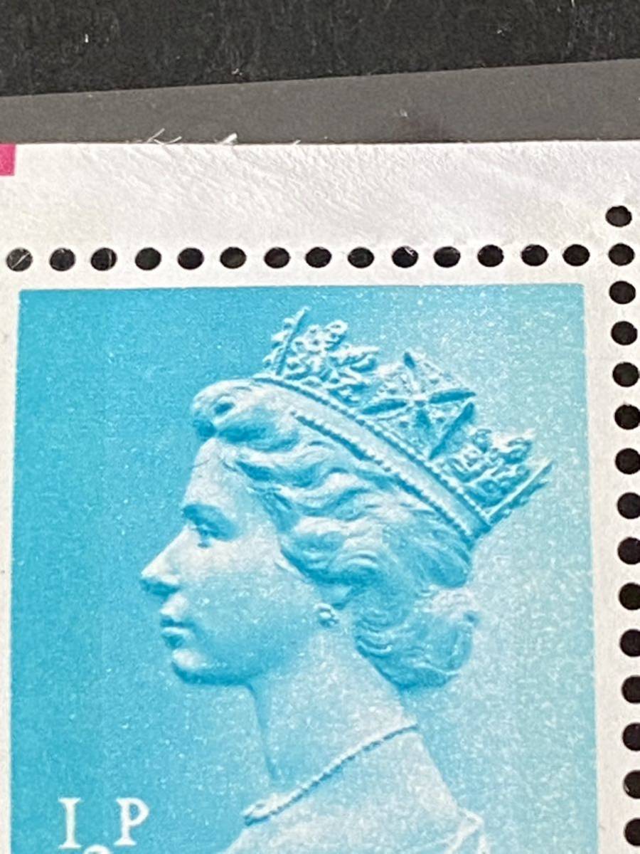 イギリス切手★ マーチンシリーズ　エリザベス2世女王　蛍光印刷ペーン3種１６枚　0.5P, 12.5P, 3P未使用 F5_画像2