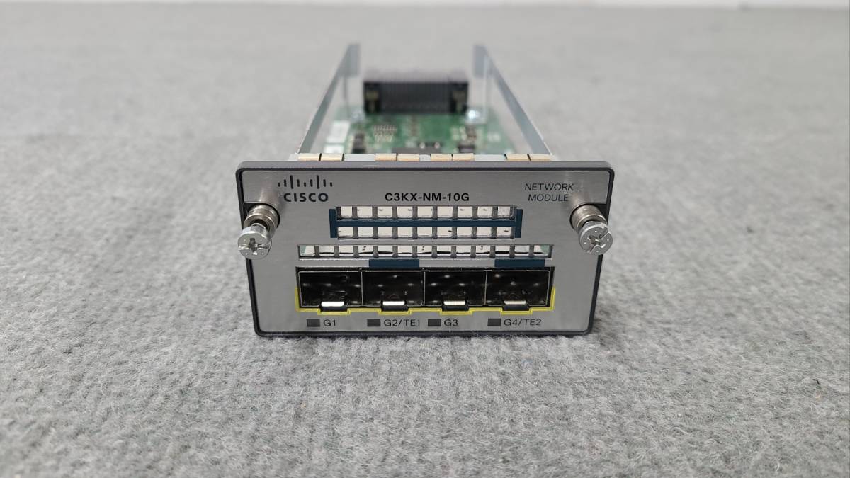 Cisco C3KX-NM-10G Network Moduleの画像1