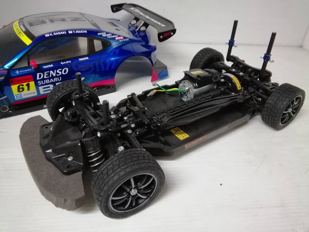 タミヤ TT-02 XBシャーシ《フルベア仕様》 スバルBRZ R&D タミヤ TT-02 XBシャーシ《フルベア仕様》 スバルBRZ R&D