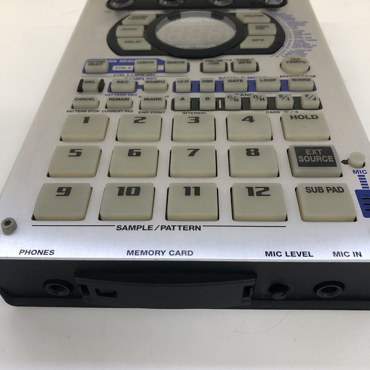 A2】 Roland SP-404 サンプラー 動作品 ローランド アダプター付 376