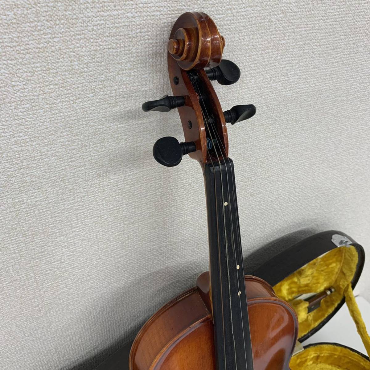 R2】 SUZUKI(楽器) 特 No.2 バイオリン ケース、弓付き スズキ 弦楽器