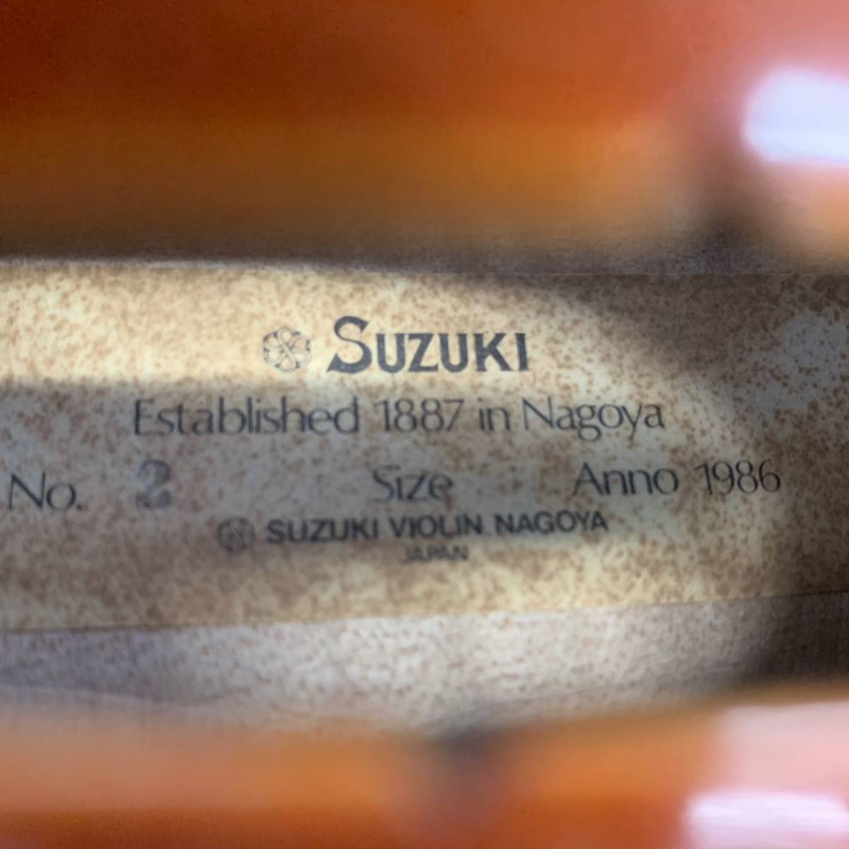R6】 SUZUKI NO.2 ビオラ ケース、弓付き スズキ ヴィオラ 弦楽器 421
