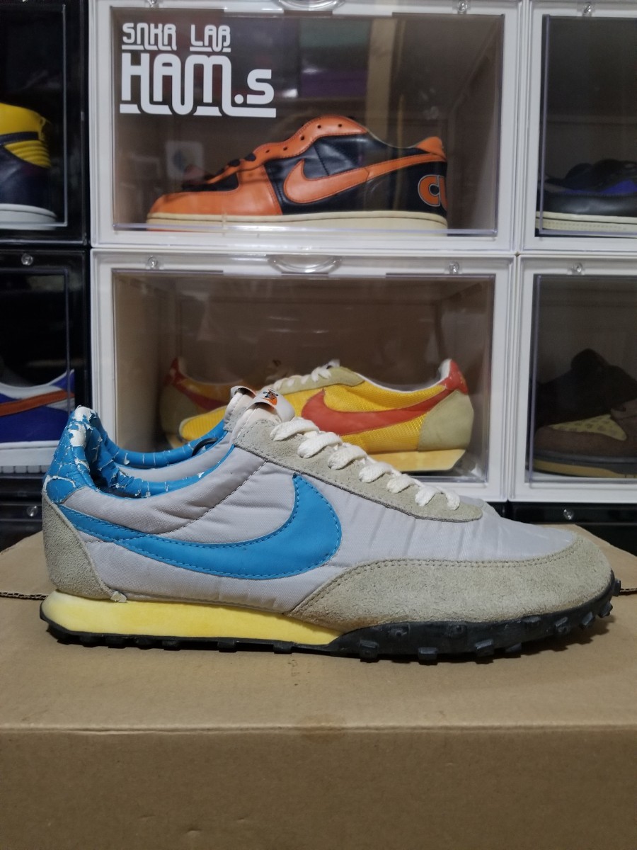 2007 希少　NIKE　WAFFLE RACER (VNTG)　ナイキ ワッフルレーサー ヴィンテージ グレー/ブルー 316658-041　28.0 LDV LD1000 スニーカー_画像3