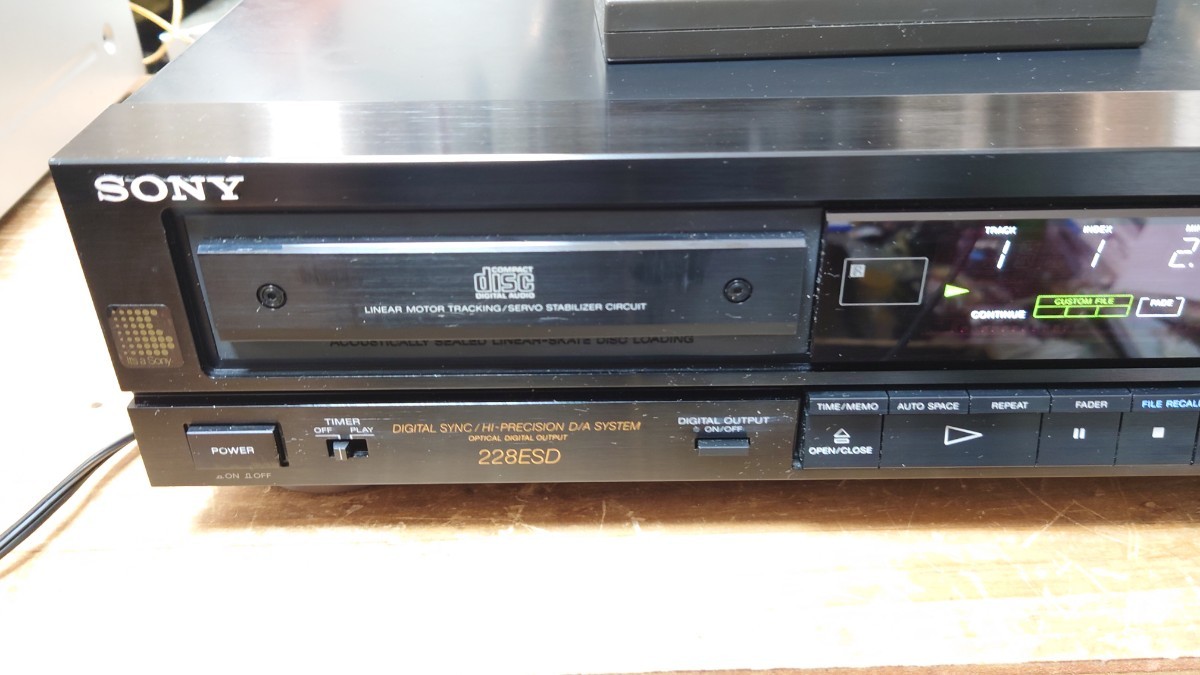 Yahoo!オークション - SONY CDP-228ESD CDプレイヤー リモコン付中古 Yahoo!オークション - SONY CDP-228ESD CDプレイヤー リモコン付中古