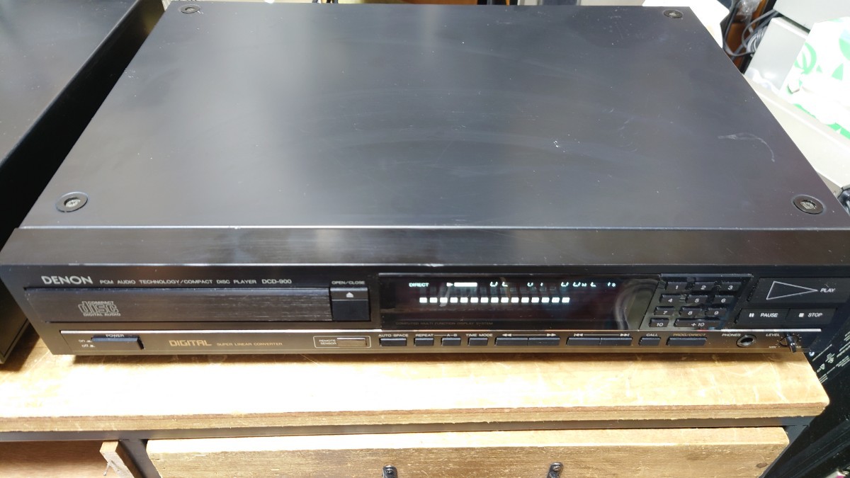 DENON CD player DCD-900 it is possible to reproduce guarantee none 