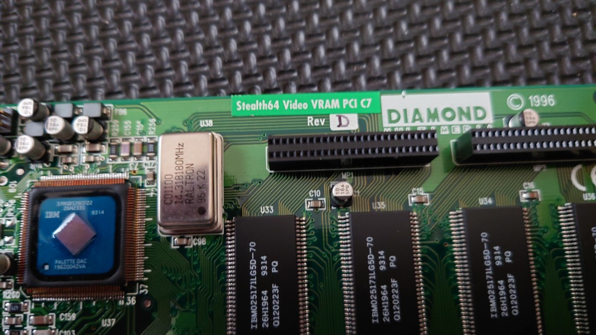 Diamond STALTH 64 VIDEO VRAM PCI/S3 Vision 968 PCI接続 未確認ジャンク_画像3