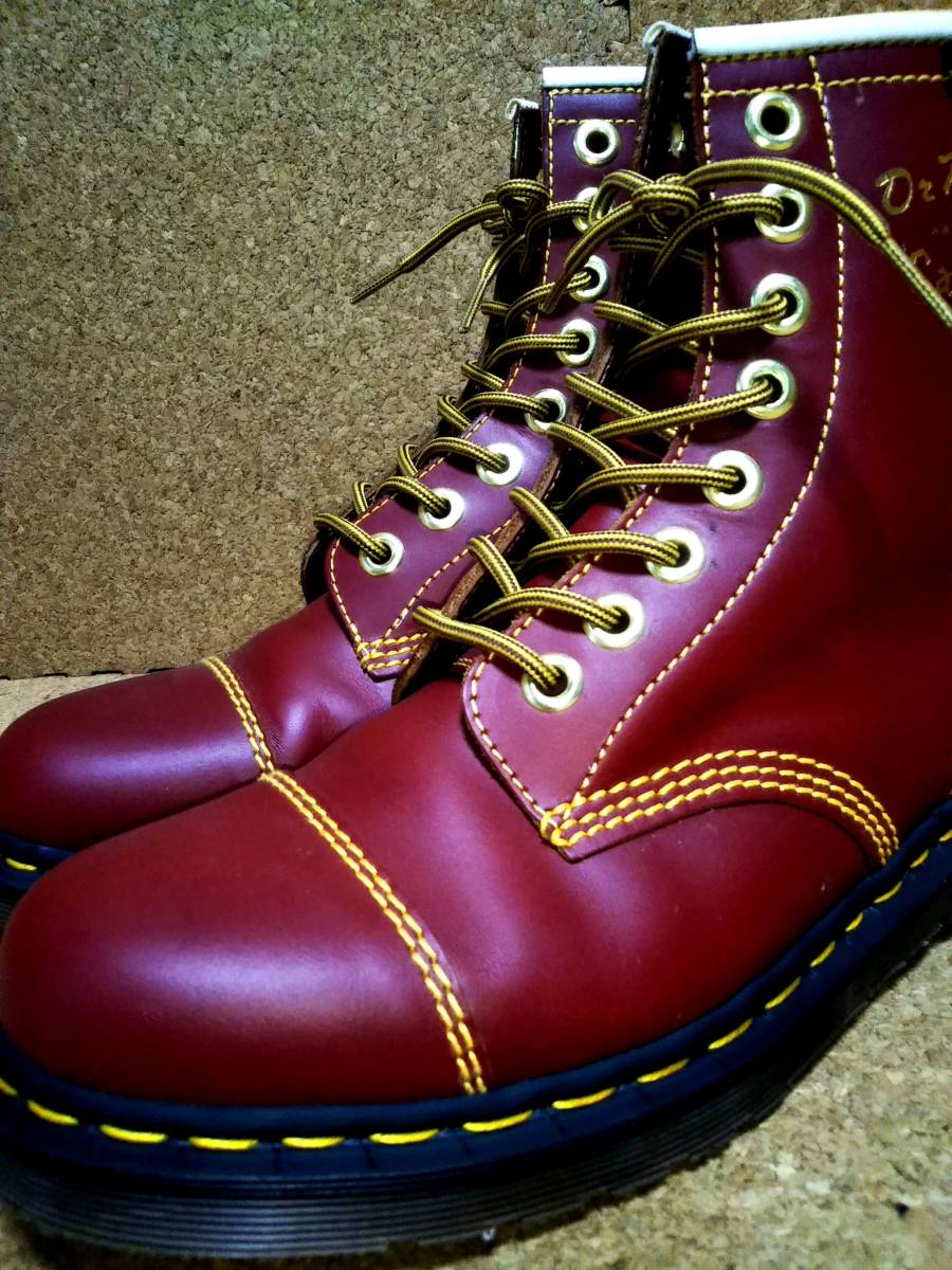華麗 ドクターマーチン Dr.martens 8ホール イングランド製 パン