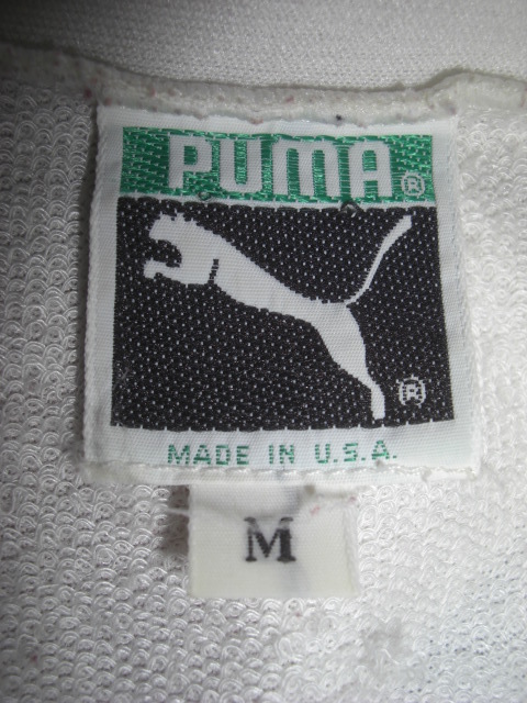 M プーマ PUMA サイクルジャージ プルオーバー ジャケット 半袖 USA製 ビンテージ 自転車 K20D134_画像7