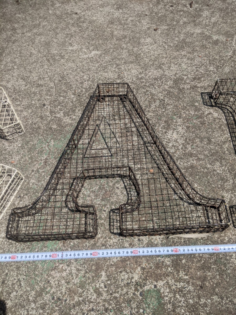 アルファベット看板 オーシャン 壁掛け看板 立体式 大型看板 アルファベット看板 オーシャン 壁掛け看板 立体式 大型看板