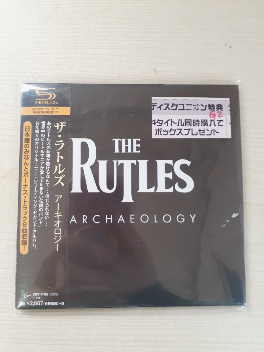 Z15-71/未開封★THE RUTLES/ARCHAELOGY★ザ・ラトルズ/アーキオロジー★国内盤/紙ジャケ/SHM-CD_画像1