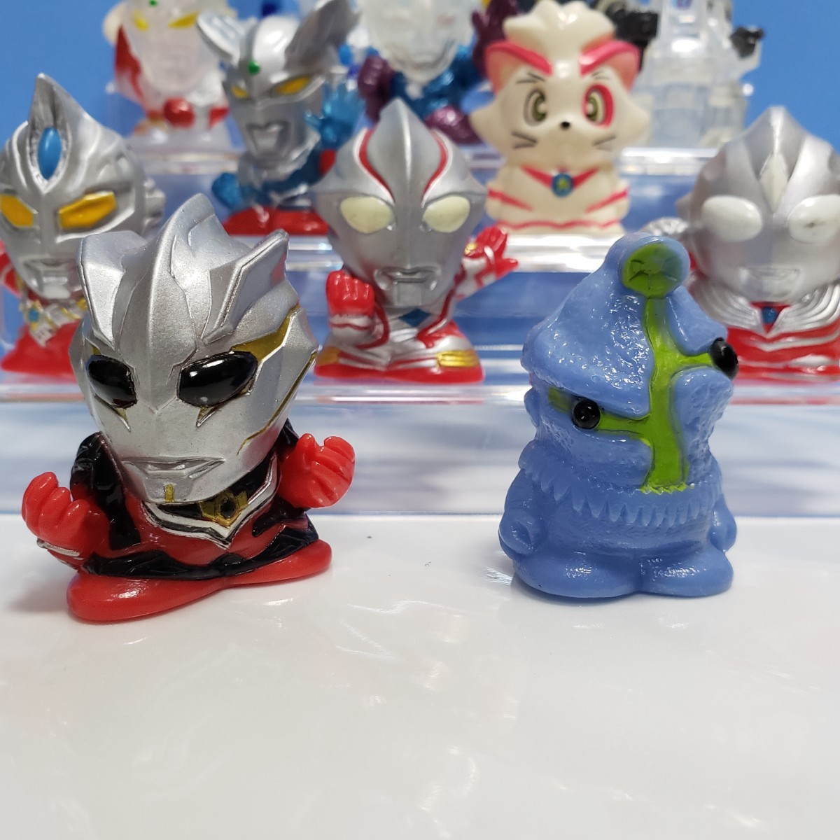 早い者勝ち ウルトラマン 指人形 大量 まとめ売り セットフェスティバル 2012 フルコンプリート ウルトラニャン等 レア 希少 ゼロ サーガ