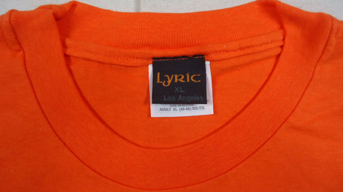 LYRIC LA 旧モデル RICKY POWELL FLAV BIZ Tee オレンジ XL 半額 50%off リリック Tシャツ レターパックライト おてがる配送ゆうパック 匿の画像7