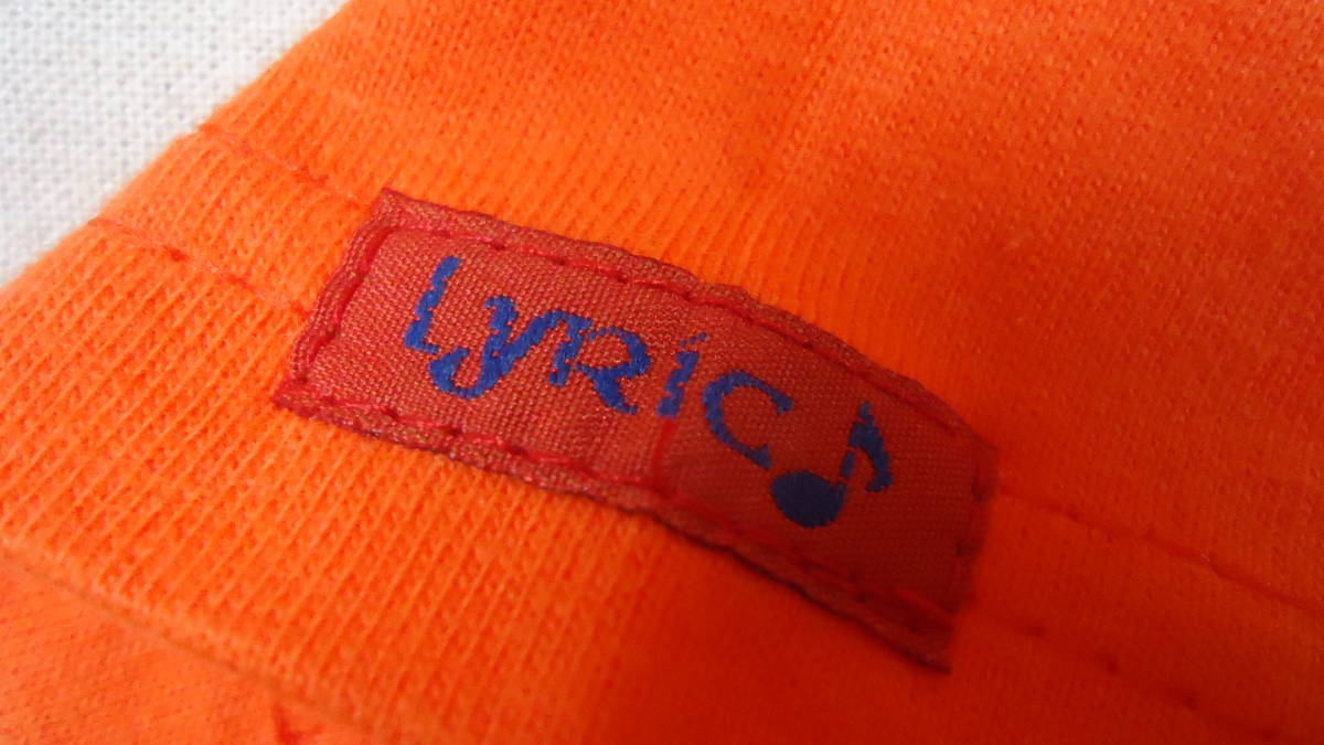 LYRIC LA 旧モデル Tee オレンジ L 半額 50%off リリック UNION Tシャツ レターパックライト おてがる配送ゆうパック 匿名配送 a_画像4