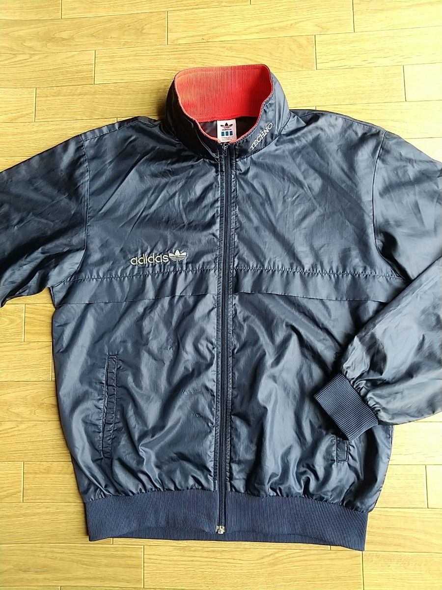 90s adidas TECHNO アディダス テクノ ナイロンジャケット 90s adidas TECHNO アディダス テクノ ナイロンジャケット