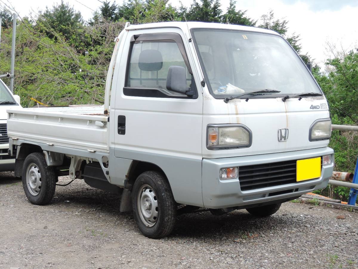 * Honda Acty truck 4WD 5F air conditioner vehicle inspection "shaken" equipped 24800 jpy .. selling out *