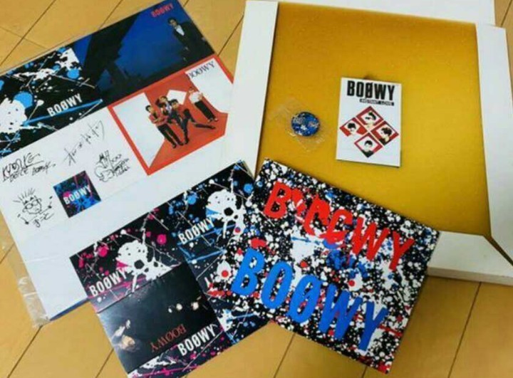 競売 【売切】BOOWY 『 INSTANT LOVE』限定版BOX カセット盤 ロック