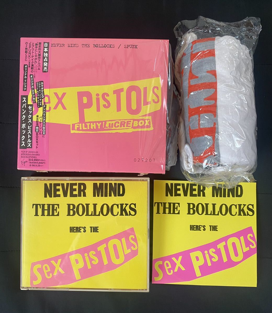 【レア】Sex Pistols ボックスセット Tシャツ付 セックスピストルズ_画像1