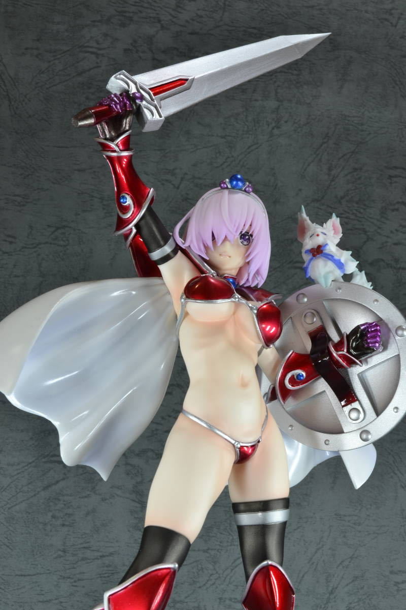 完成品】 グリズリーパンダ ブレイブ マシュ FGO ガレージキット