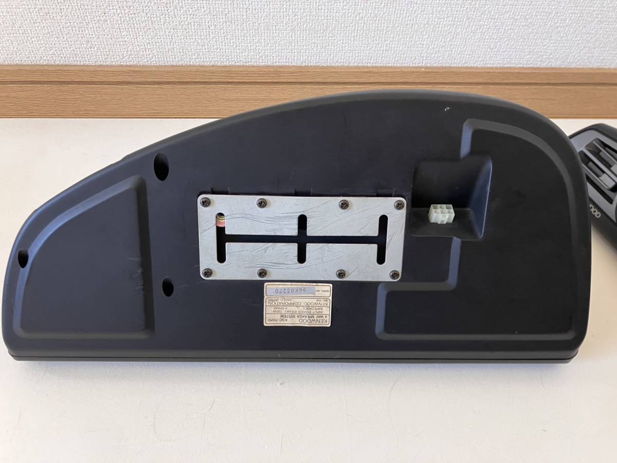 希少激レアKENWOOD KSC-7070 エッジ張替え済み 音出しOK イルミ全