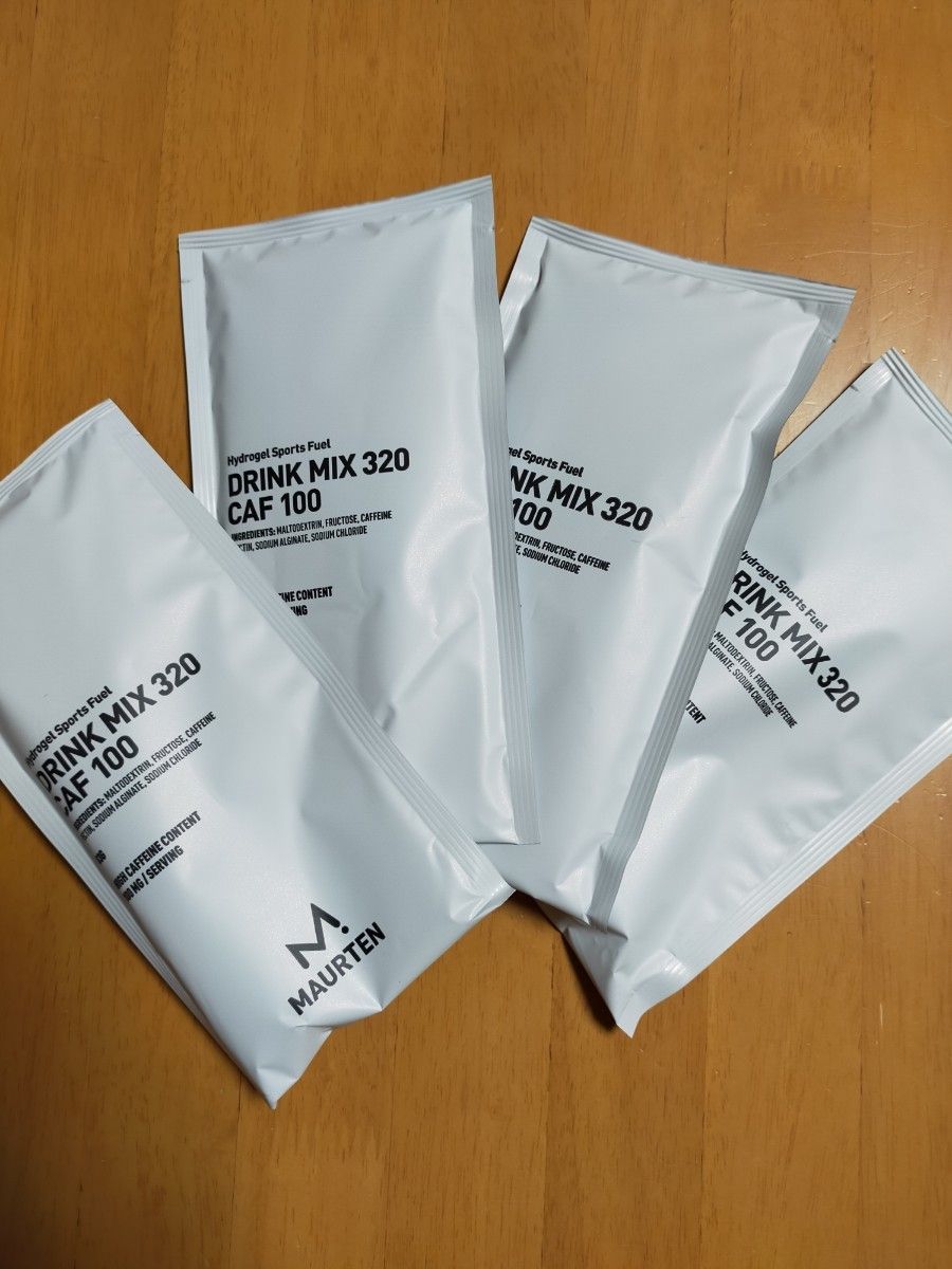 MAURTEN Drink Mix 320 CAF 100 Caffeine 新品 未使用 4袋 モルテン