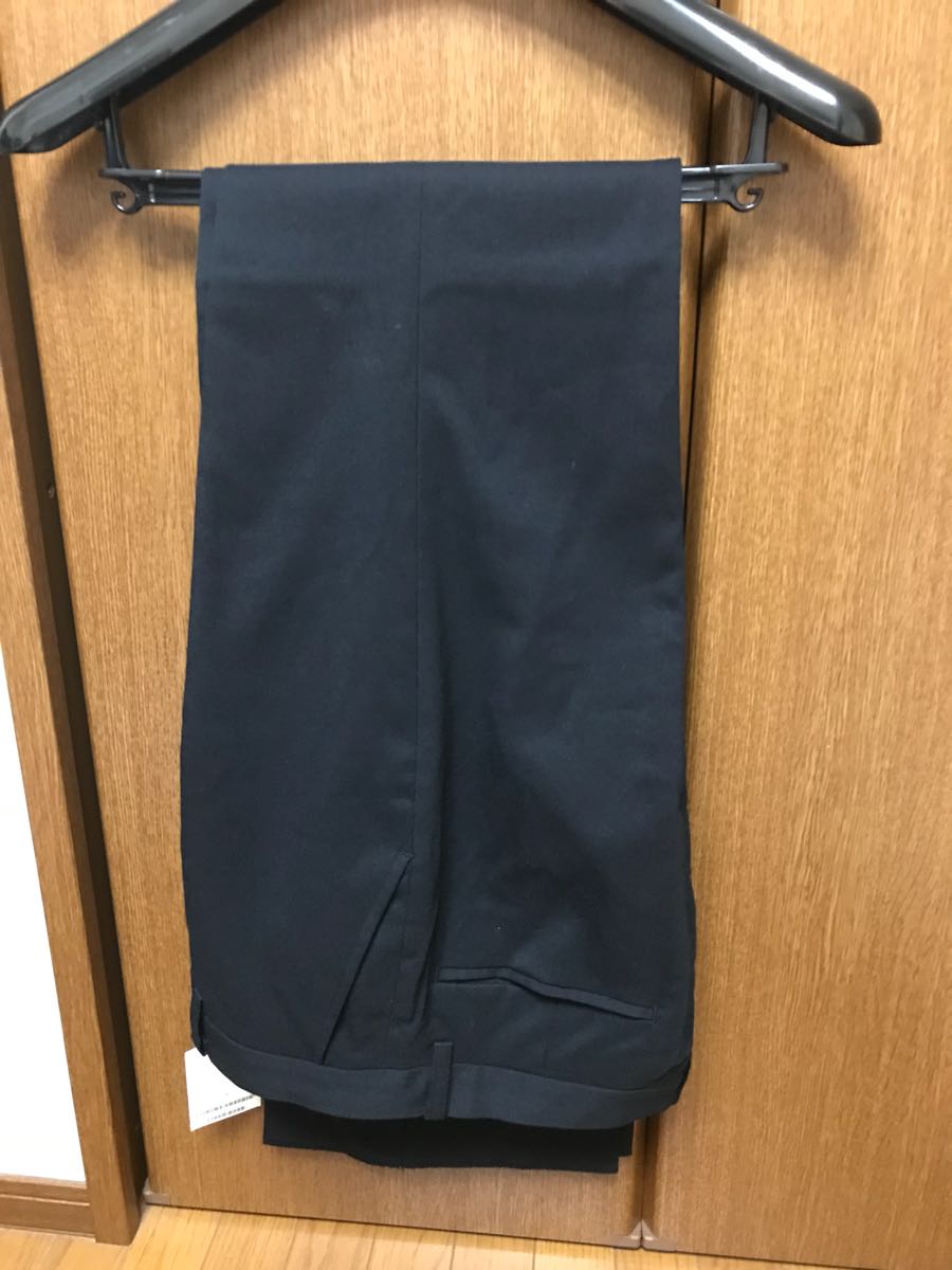  Takeo Kikuchi TAKEO KIKUCHI slacks [ new goods unused ] size 03/L black plain 