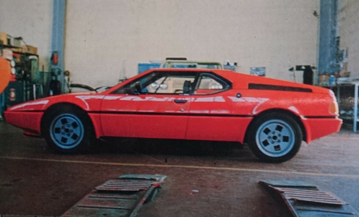 ★スーパーカー カード BMW M1_画像1