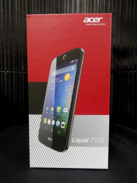 acer Liquid Z330 T01 ブラック SIMフリー 白ロム スマートフォン スマホ 本体_画像3