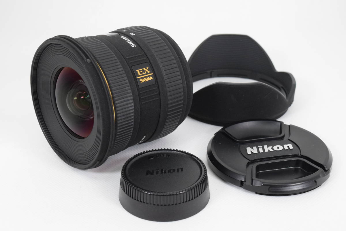 Sigma 10-20mm F3.5 EX DC HSM AF Lens Nikon from Japan [美品] #514A