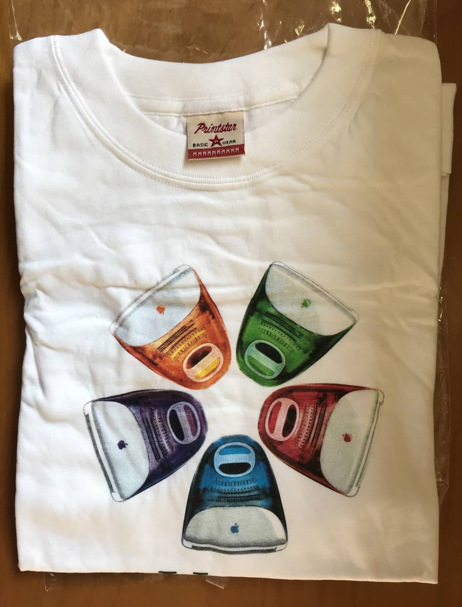 Apple iMac Tシャツ　スケルトン Yum.　未使用